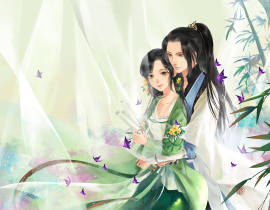 遇见逆水寒_绘画作品