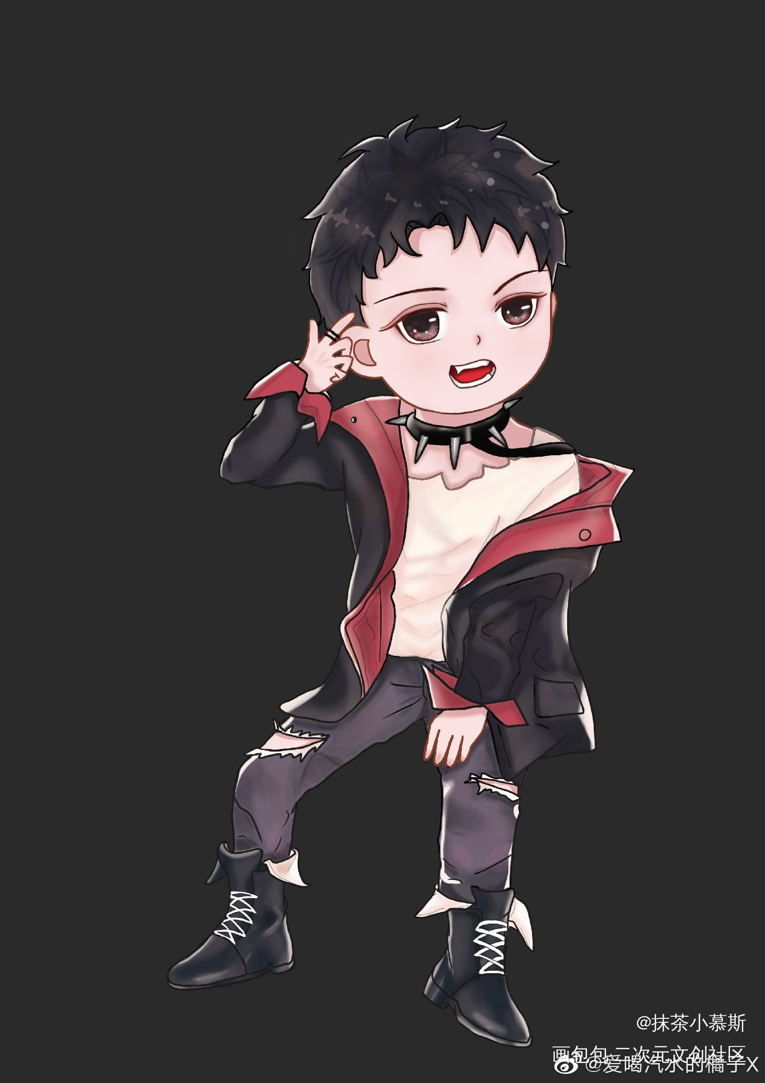 快乐Q版188_188男团绘画作品