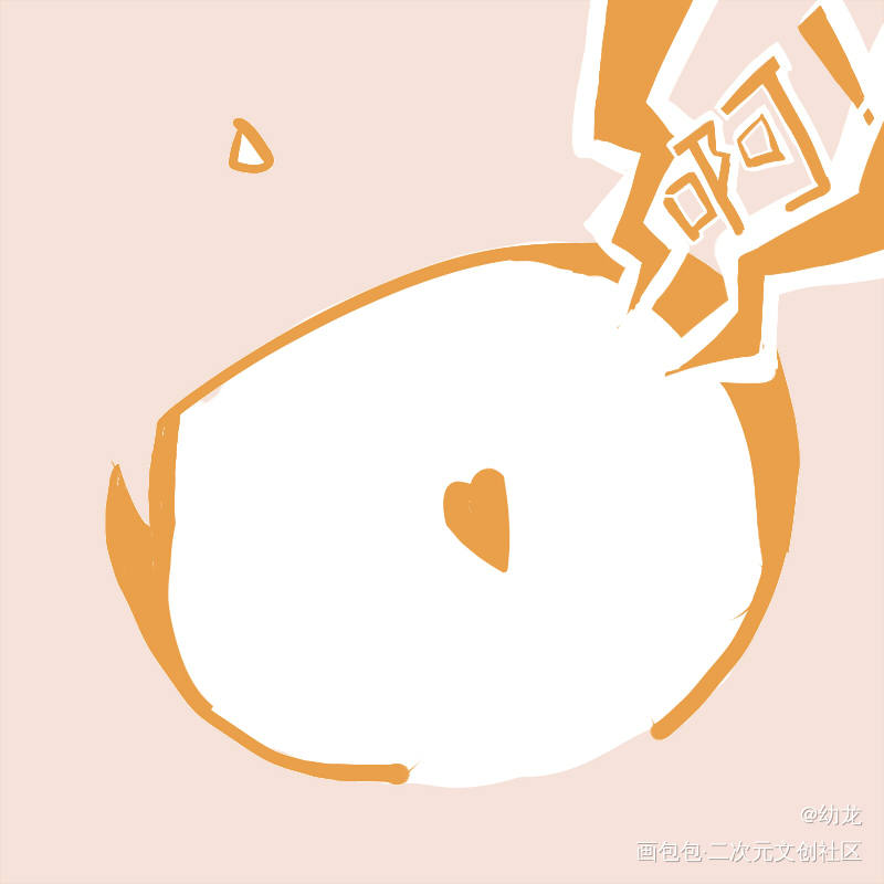 这样的头像不可爱吗_头像原创绘画作品