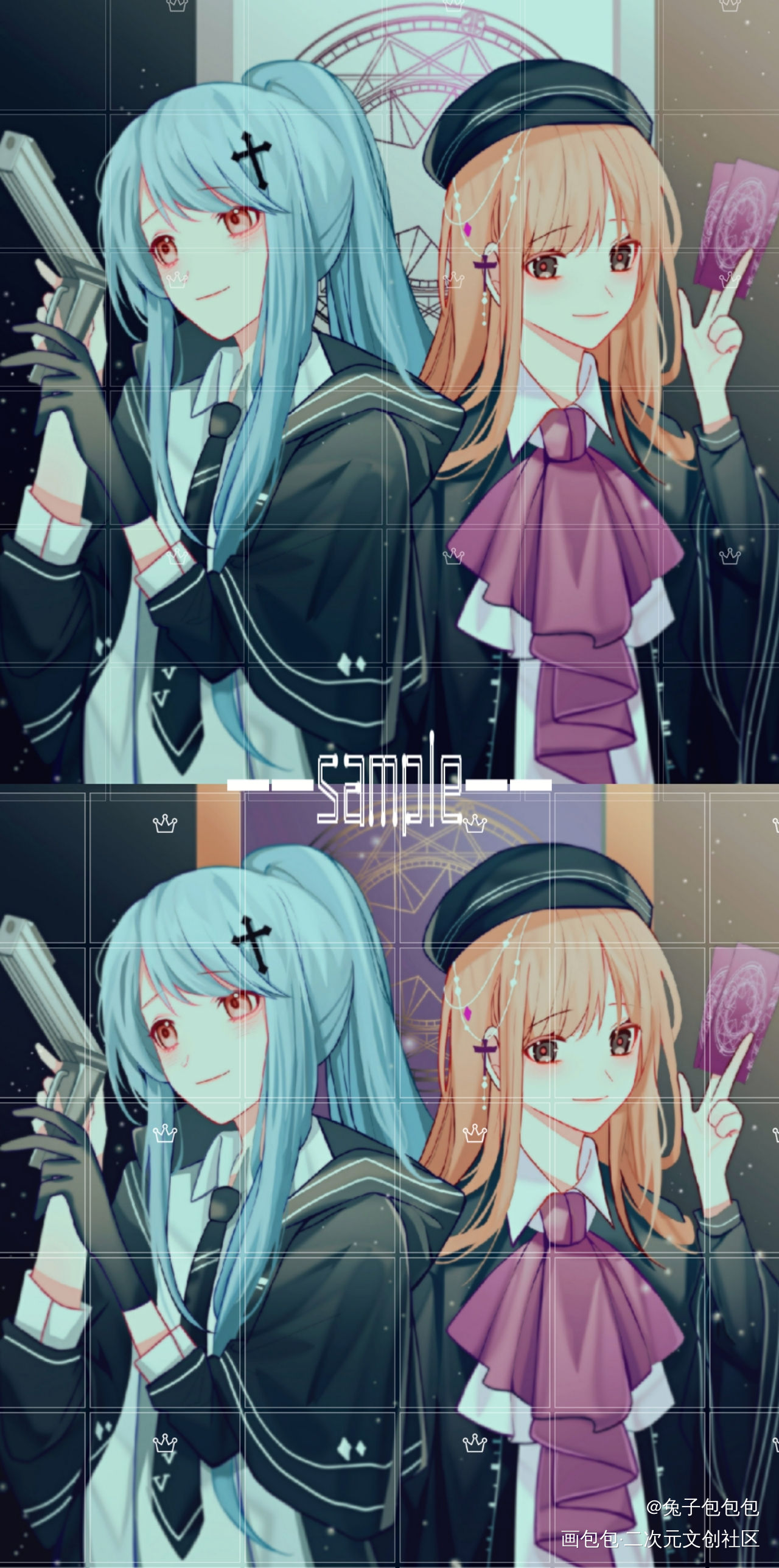 别人家孩子~_原创oc绘画作品
