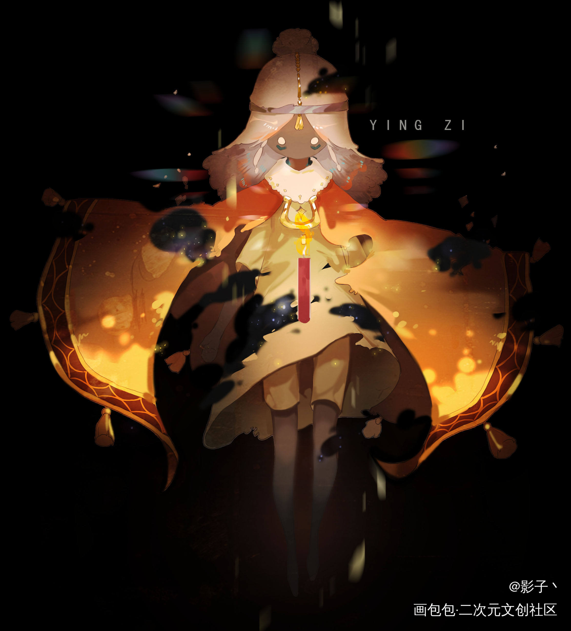 光遇_日系插画sky光遇原创绘画作品
