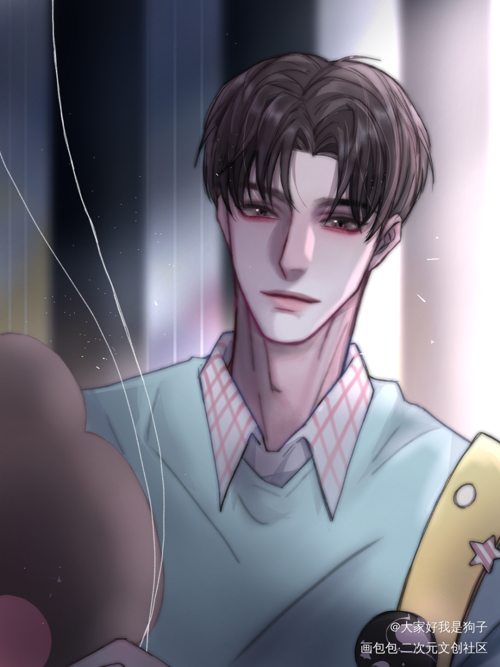 洛羿_附加遗产188男团洛羿绘画作品