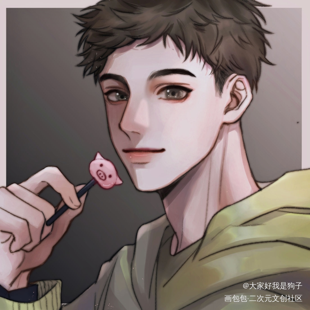 小白_小白杨188男团白新羽绘画作品