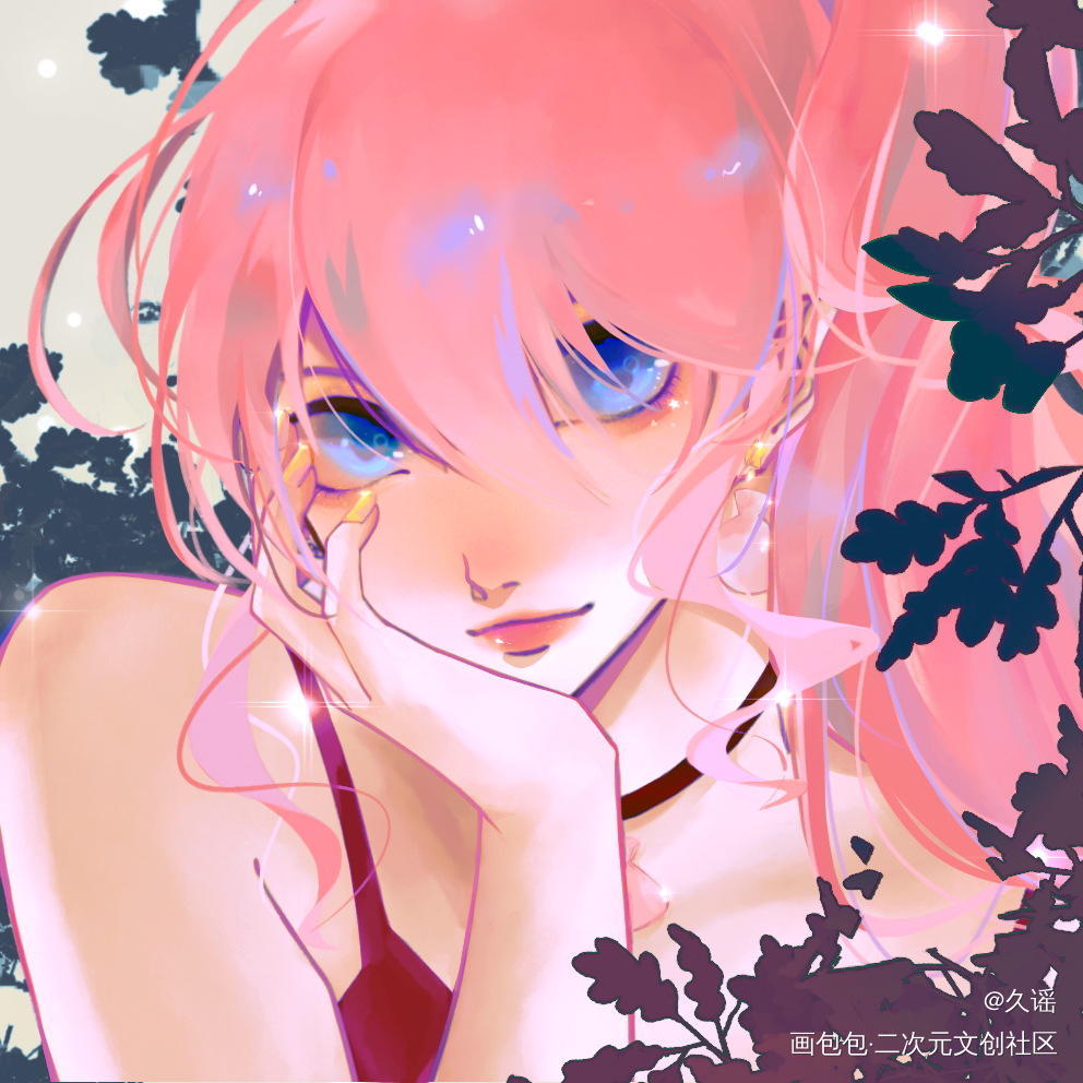 oc_伪厚涂我要上首推头像原创oc绘画作品