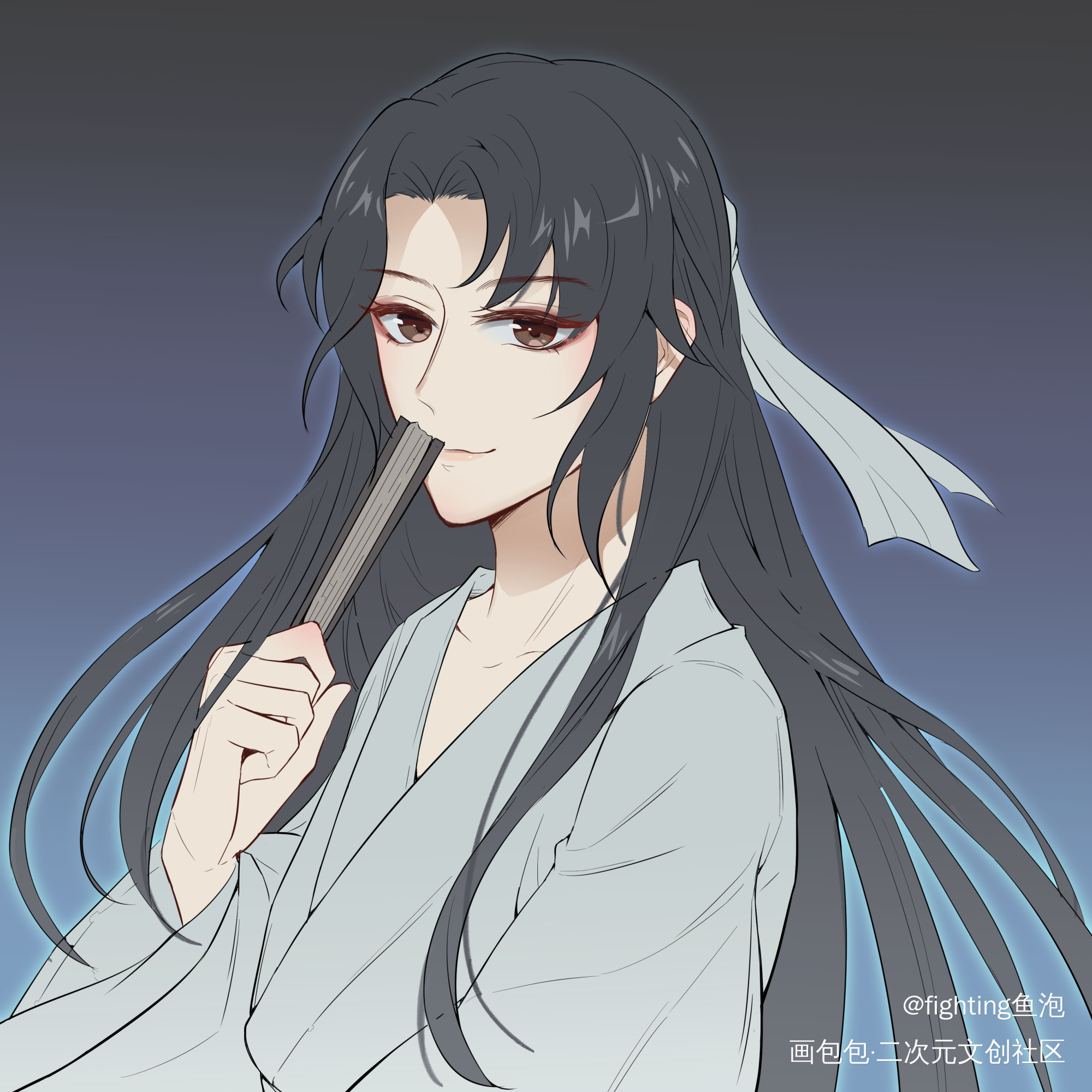复健——_将进酒沈兰舟日系头像同人绘画作品