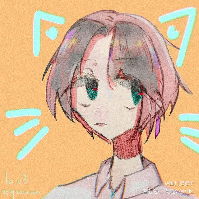 朋友送的_原创绘画作品