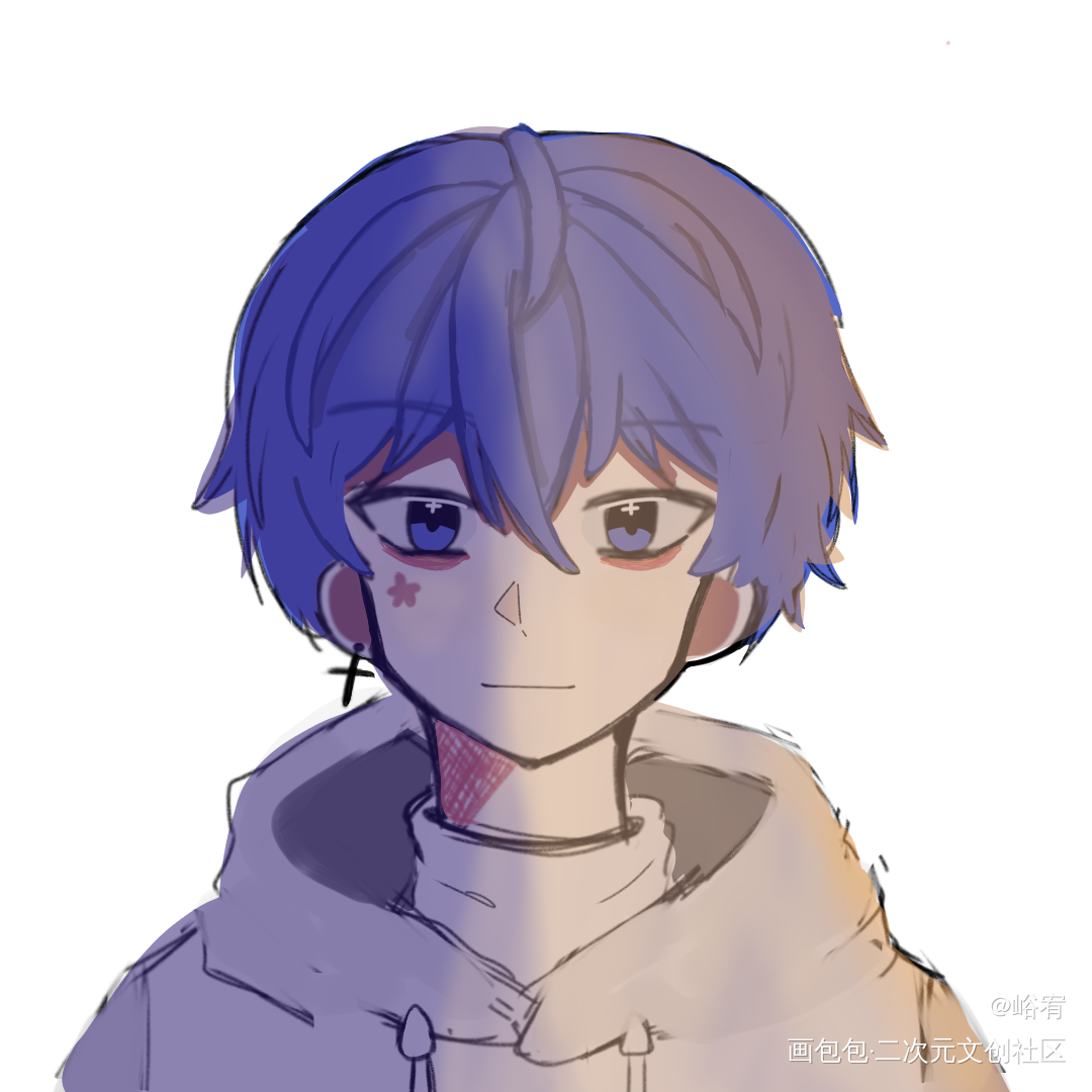 摸鱼北子哥_同人花少北绘画作品