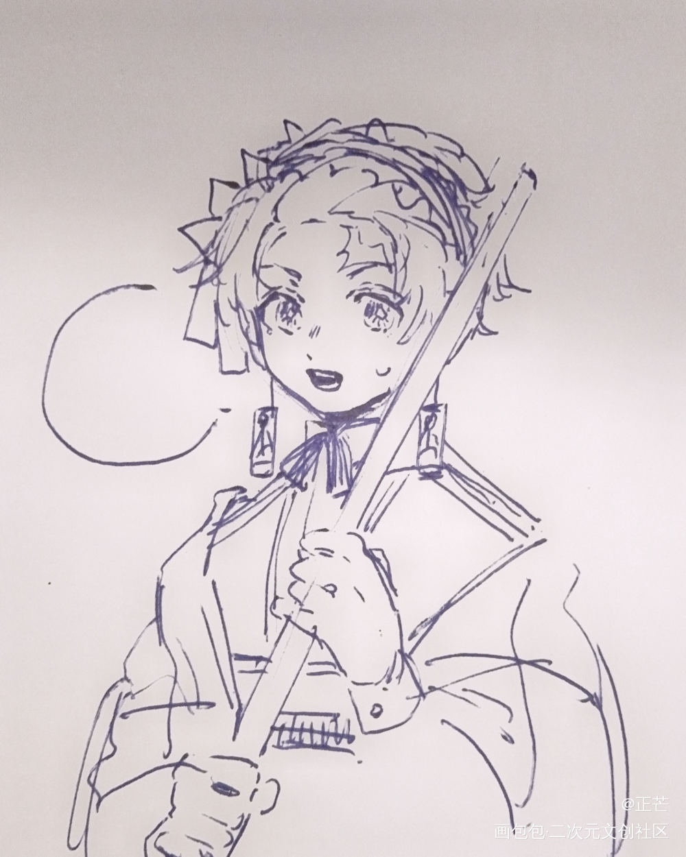 灶门炭治郎_鬼灭之刃灶门炭治郎日系同人绘画作品