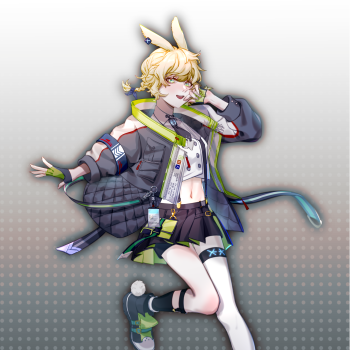 私设莱恩哈特性转_明日方舟舟莱恩哈特立绘日系我要上首推同人绘画