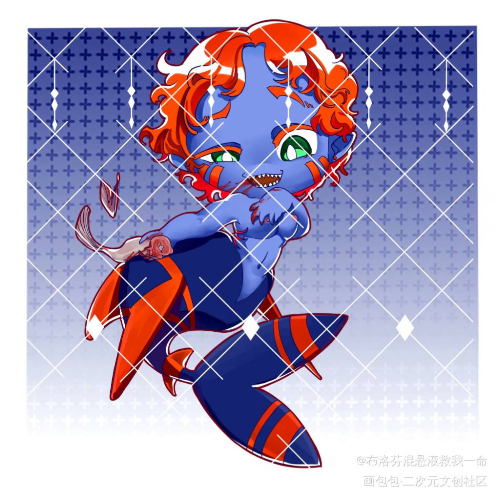 崽_厚涂平涂日系Q版我要上首推原创ococ绘画作品