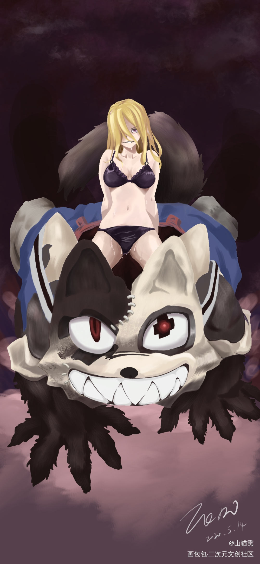 过得了吧 格莱普尼尔~发张旧图_红爱日系插画同人格莱普尼尔绘画作品