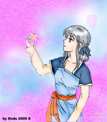 于小雪_轩辕剑天之痕于小雪平涂同人绘画作品