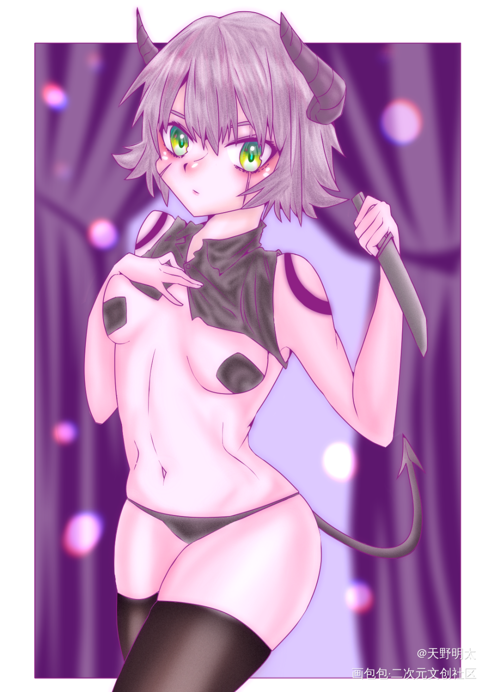 开膛手杰克_FGO开膛手杰克同人绘画作品