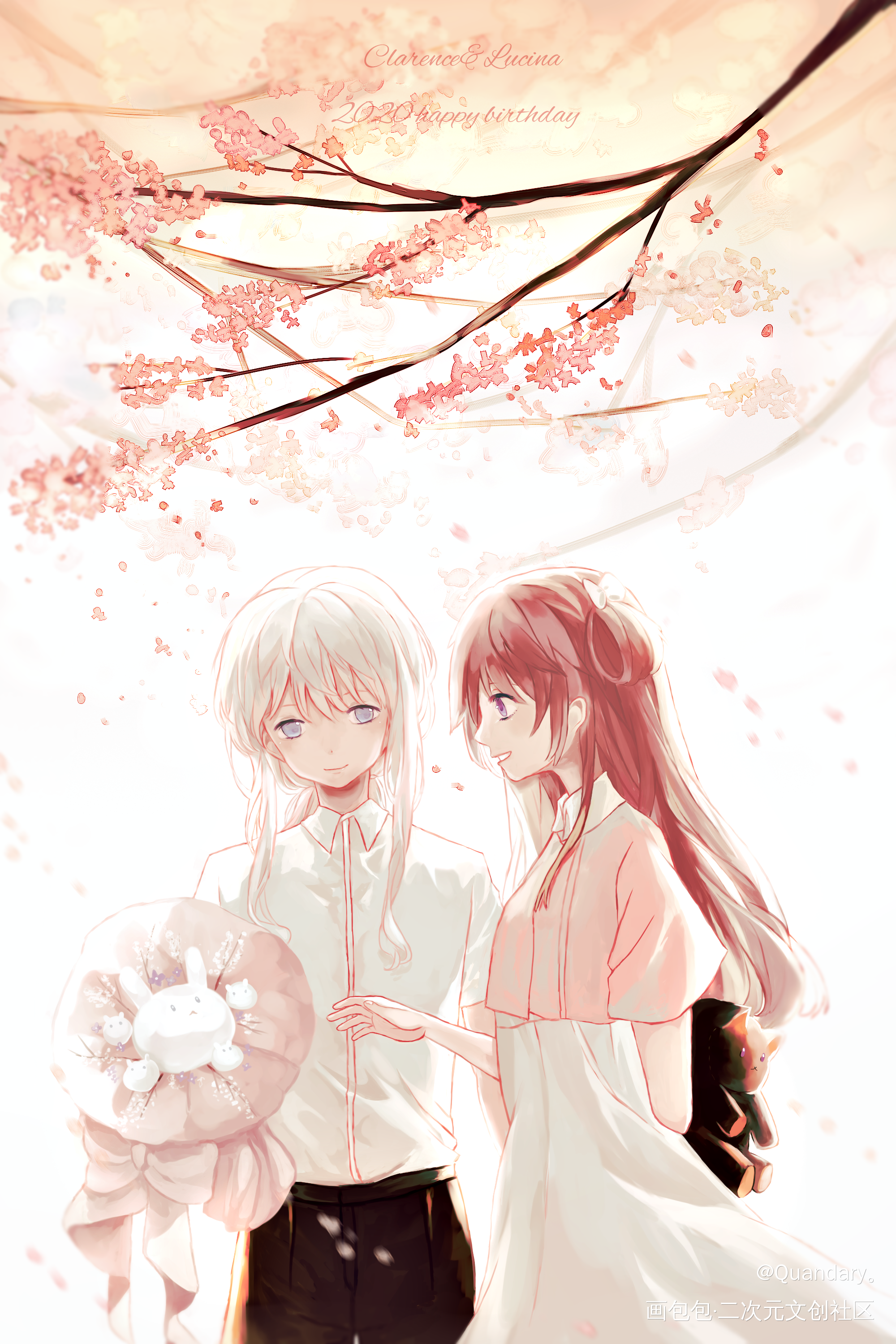 2020蕖岚生贺_日系我要上首推插画原创oc绘画作品