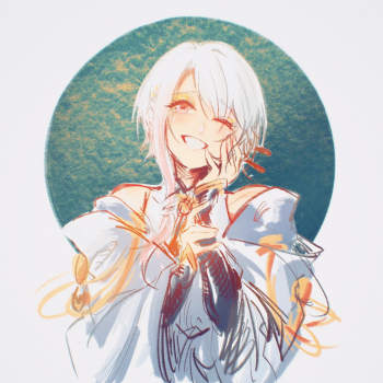 鹄羹美人_食物语鹄羹赛璐璐头像绘画作品