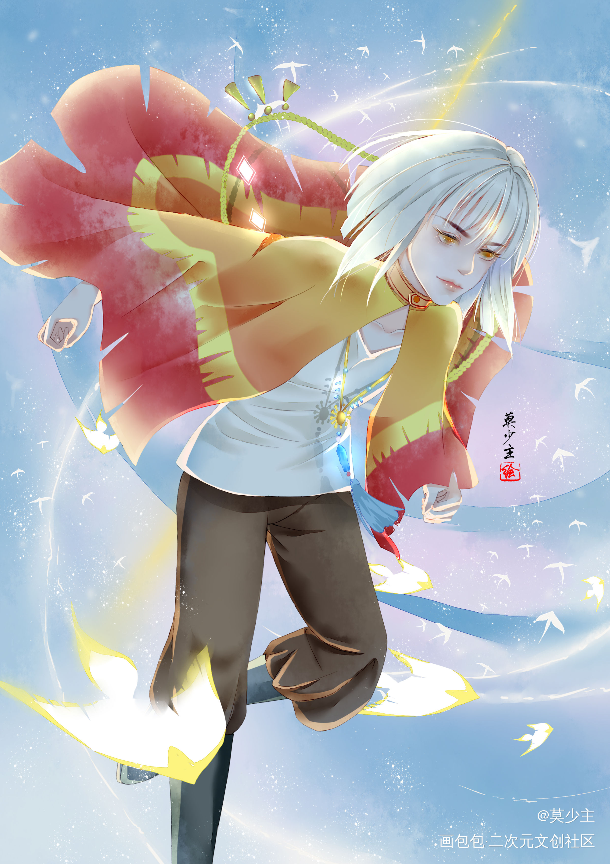 光遇～_日系插画同人同人sky光遇绘画作品