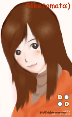 是稿_厚涂头像插画原创oc绘画作品