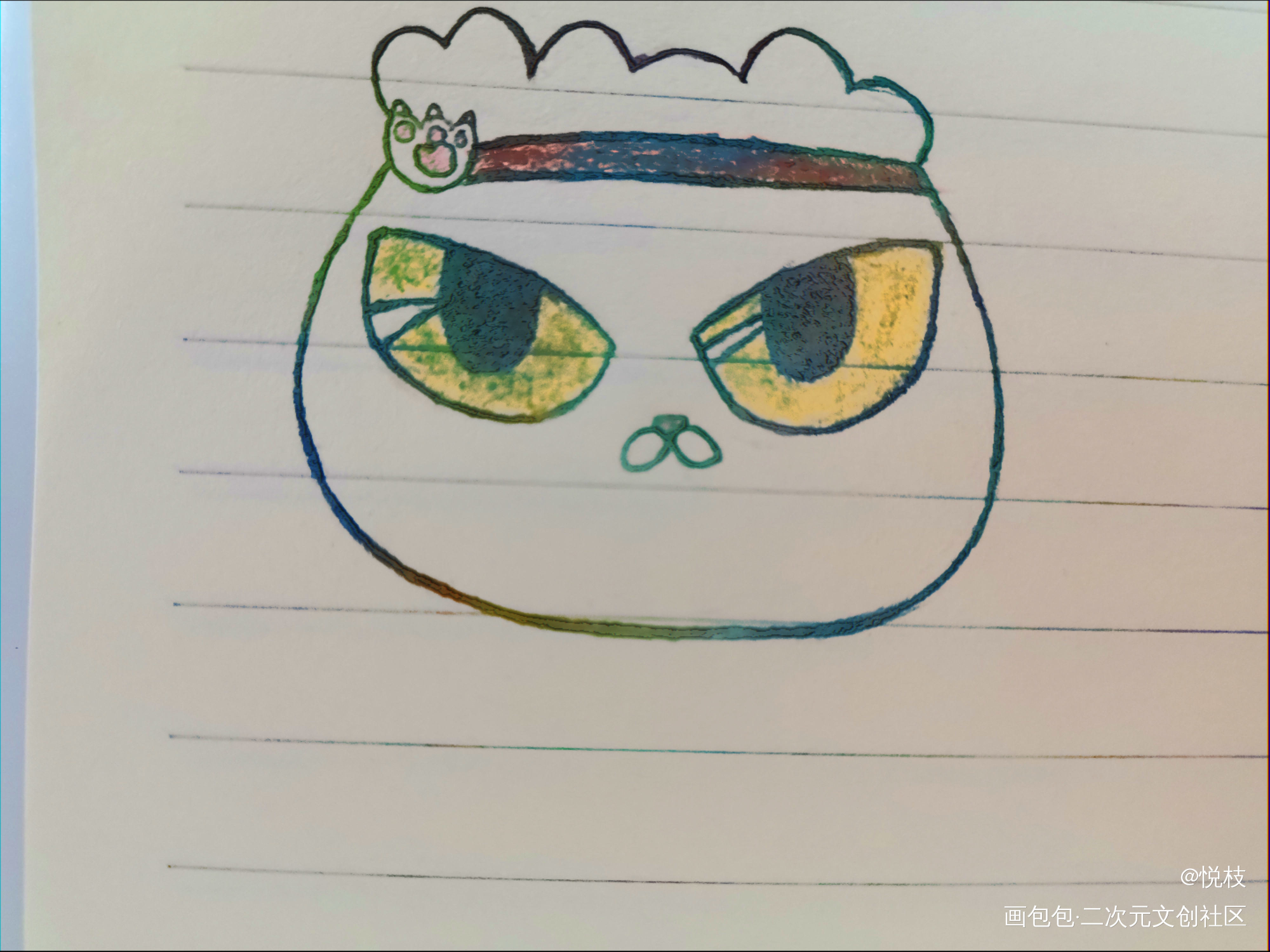 少卿大人+ 包包=没身体？？_大理寺日志李饼简笔绘画作品