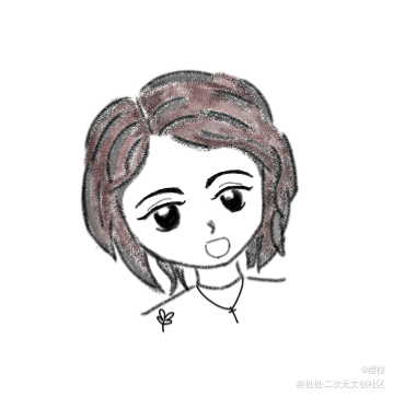 一只小可爱_Q版头像原创原创绘画作品