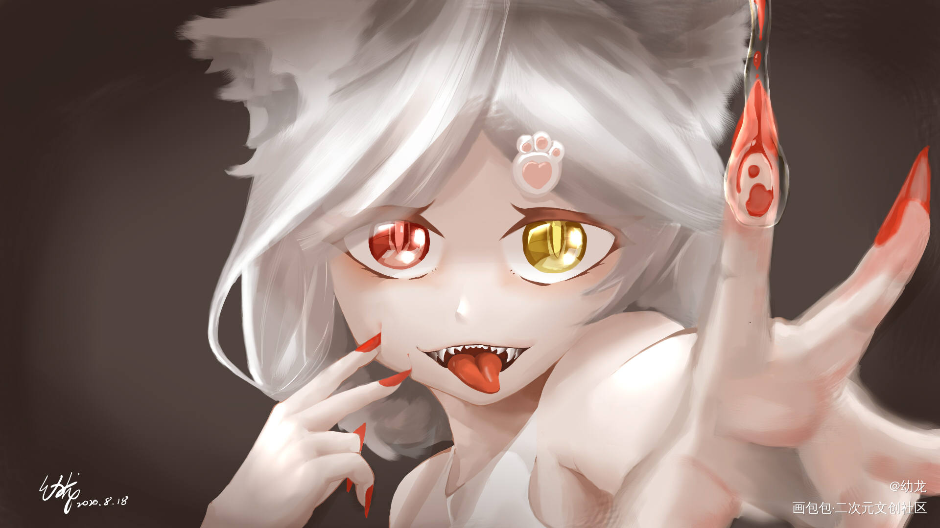 画只喵喵咪_原创绘画作品