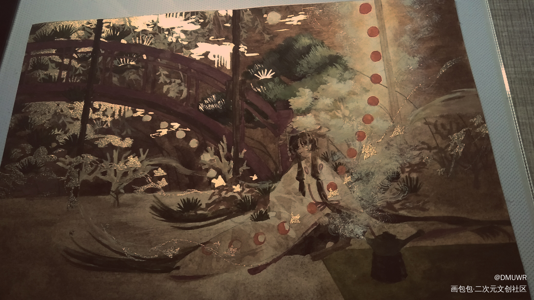 傀儡师_阴阳师日系插画绘画作品