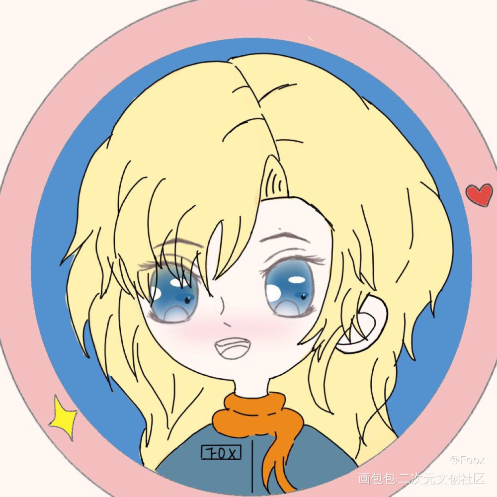 是本人自设啦_Q版自设绘画作品