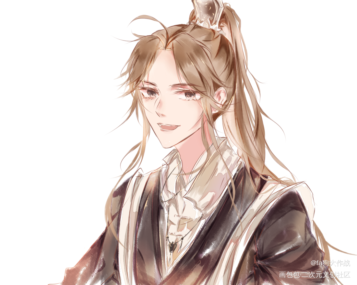 风信～（依然发旧图）_天官赐福同人绘画作品