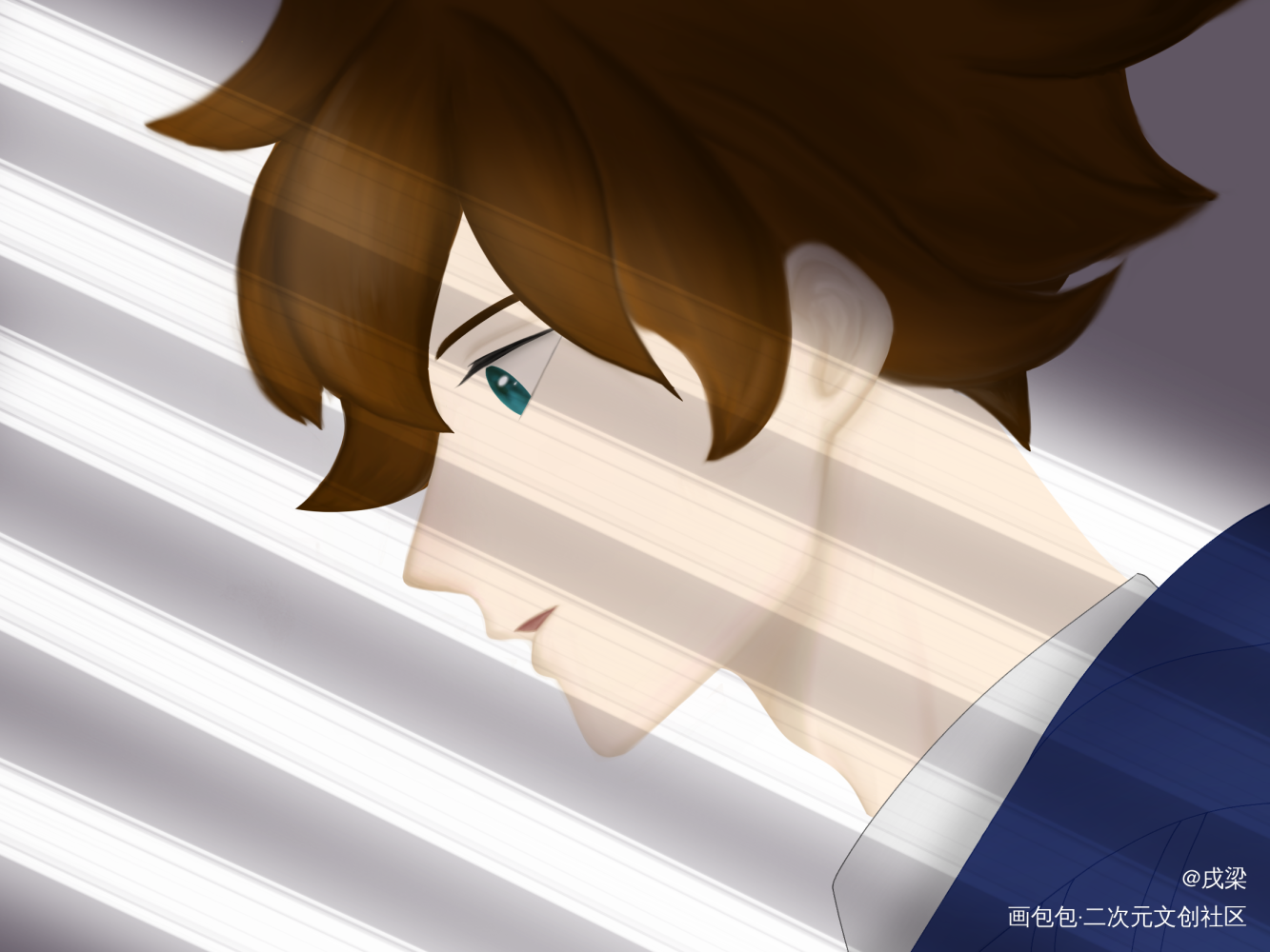 安安～_凹凸世界安迷修同人绘画作品