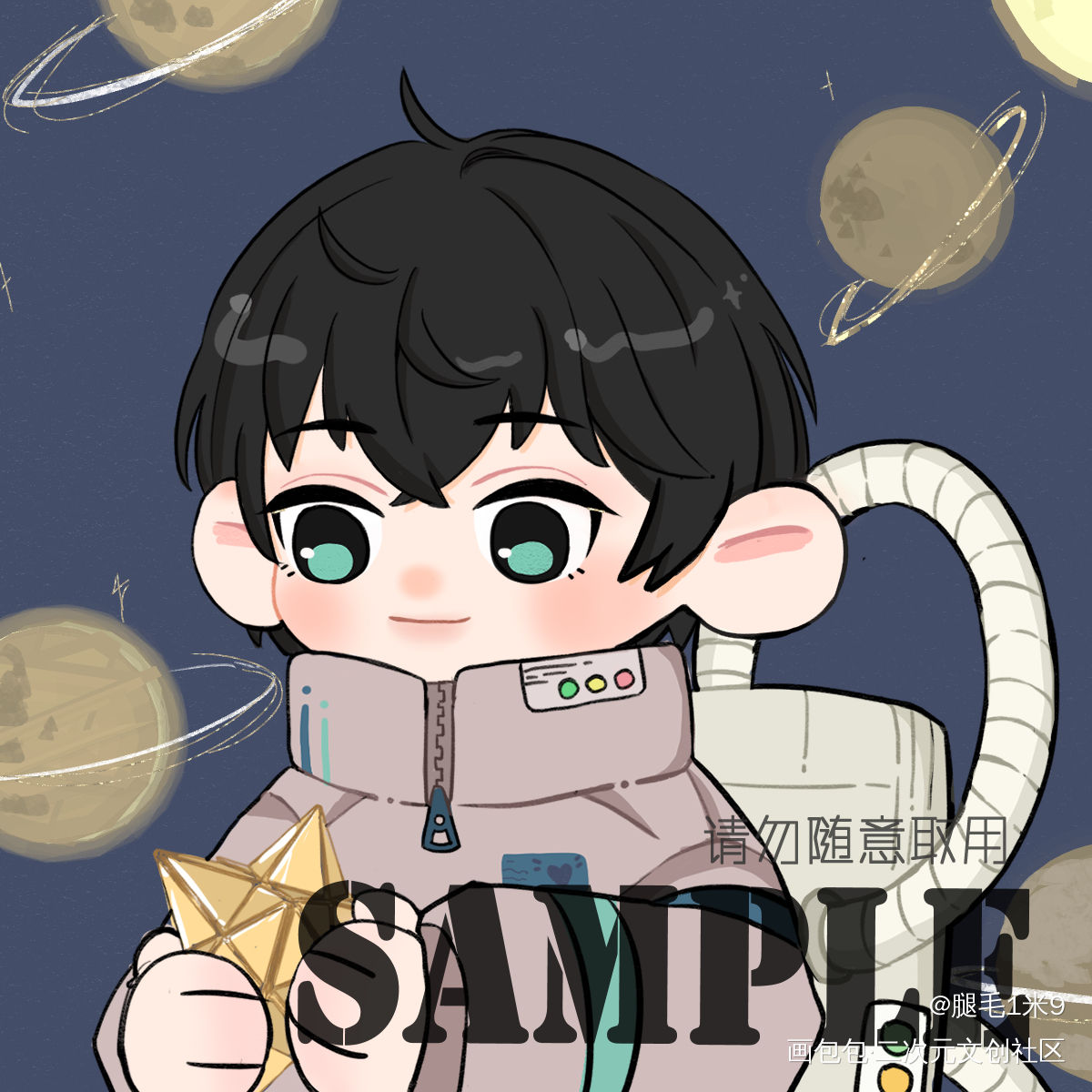 之前画的稿子，是李玉和简哥_188男团绘画作品