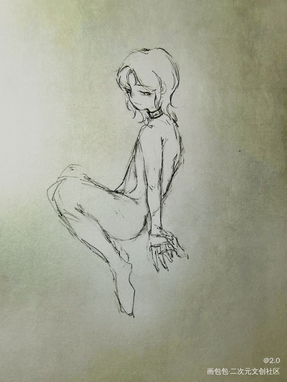 俺想要谷子（。_默读费渡绘画作品