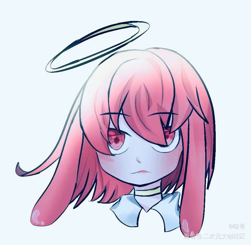 单子和oc_指绘摸鱼约稿绘画绘画作品
