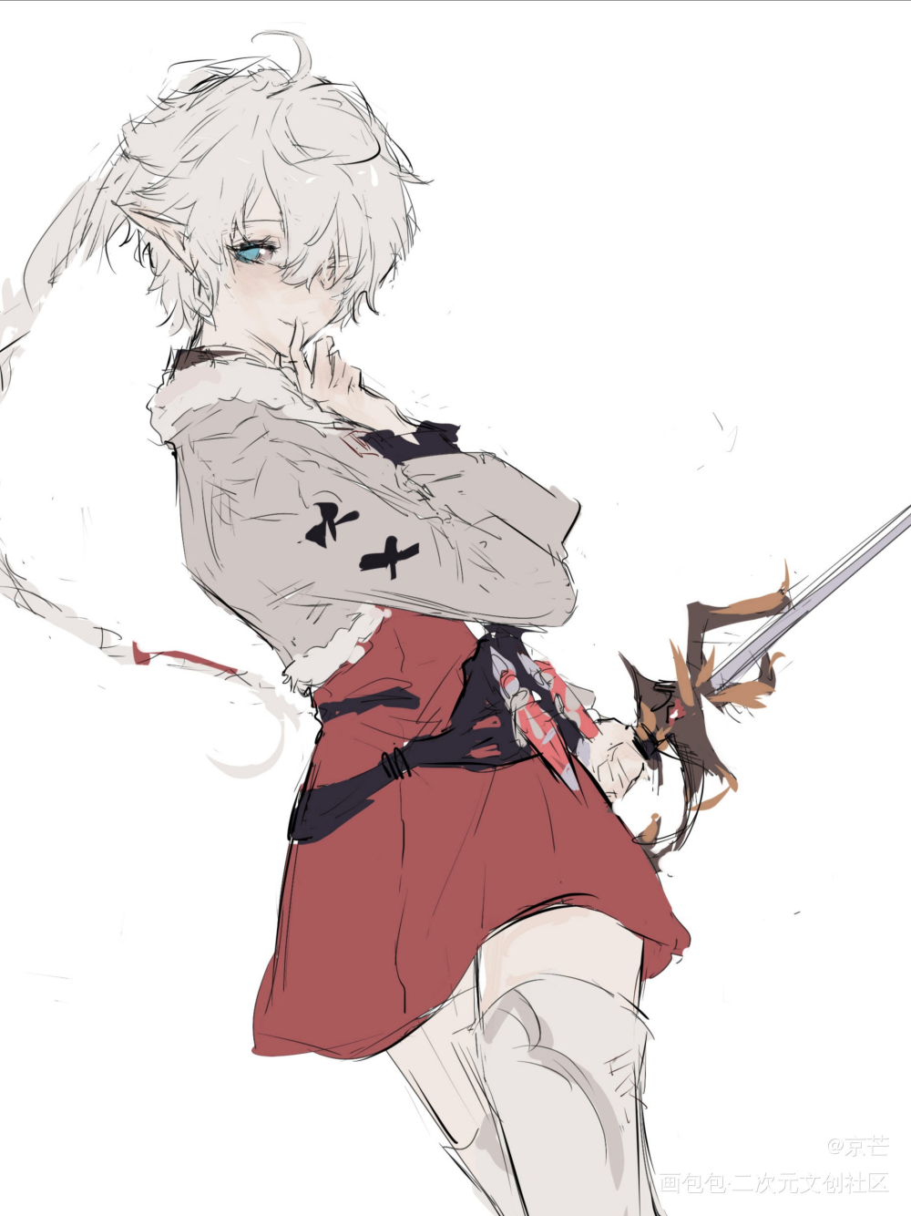 我发_ff14绘画作品