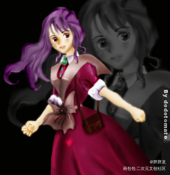 美少女梦工厂同人_美少女梦工厂厚涂少女插画同人绘画作品