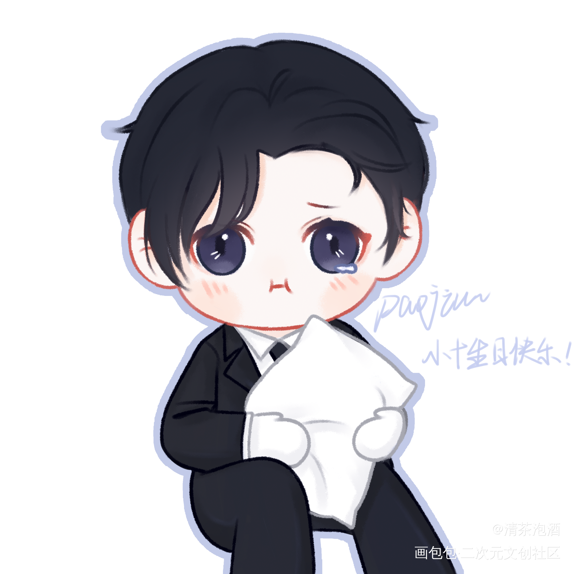 小十生日快乐！_火焰戎装188男团宫应弦宫应弦同人模板绘画作品