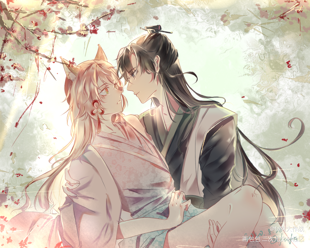 《道士X契约妖》同人_道士X契约妖绘画作品