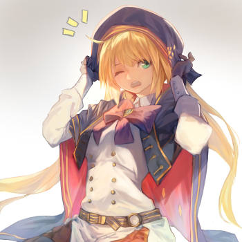 [修改版本]c呆的呆毛_fgo阿尔托利亚saber厚涂平涂日系求点评我要上首