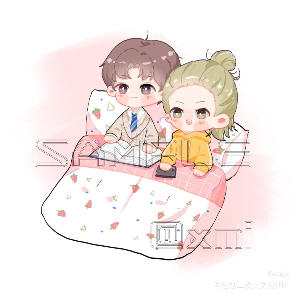 剩下的小可爱～_188男团Q版绘画作品