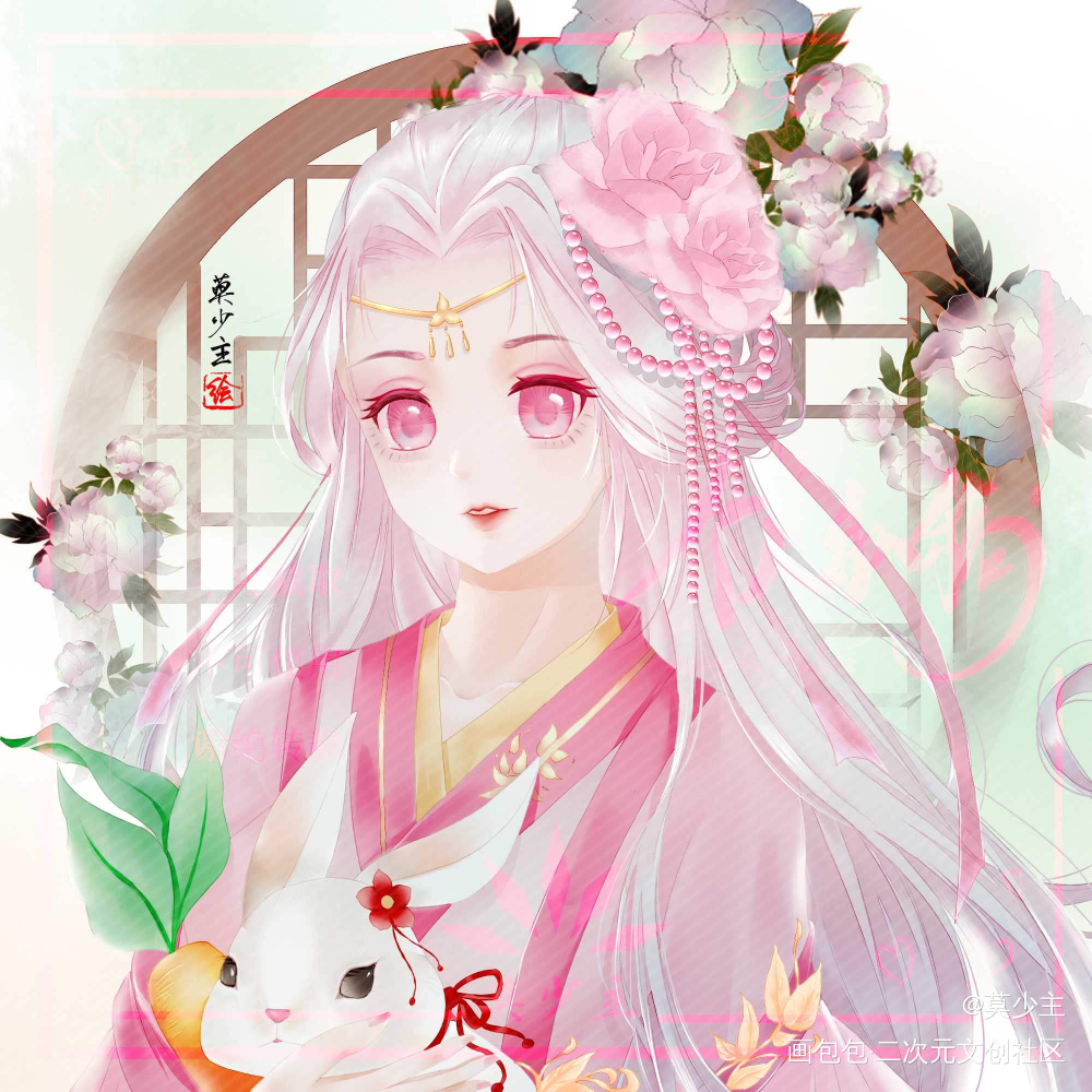 给一个小可爱的无偿_日系求点评求配文头像无偿原创绘画作品