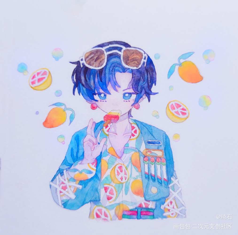 杨枝甘露_食物语杨枝甘露日系求点评同人绘画作品