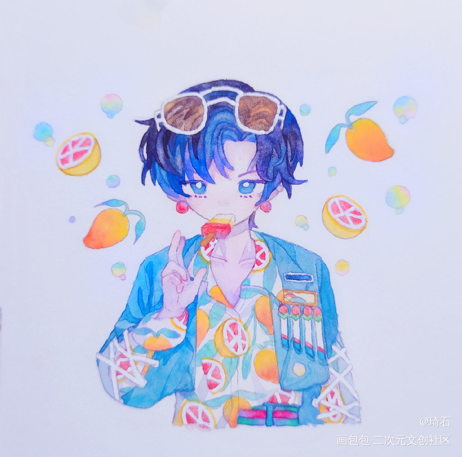 杨枝甘露_食物语杨枝甘露日系求点评同人绘画作品