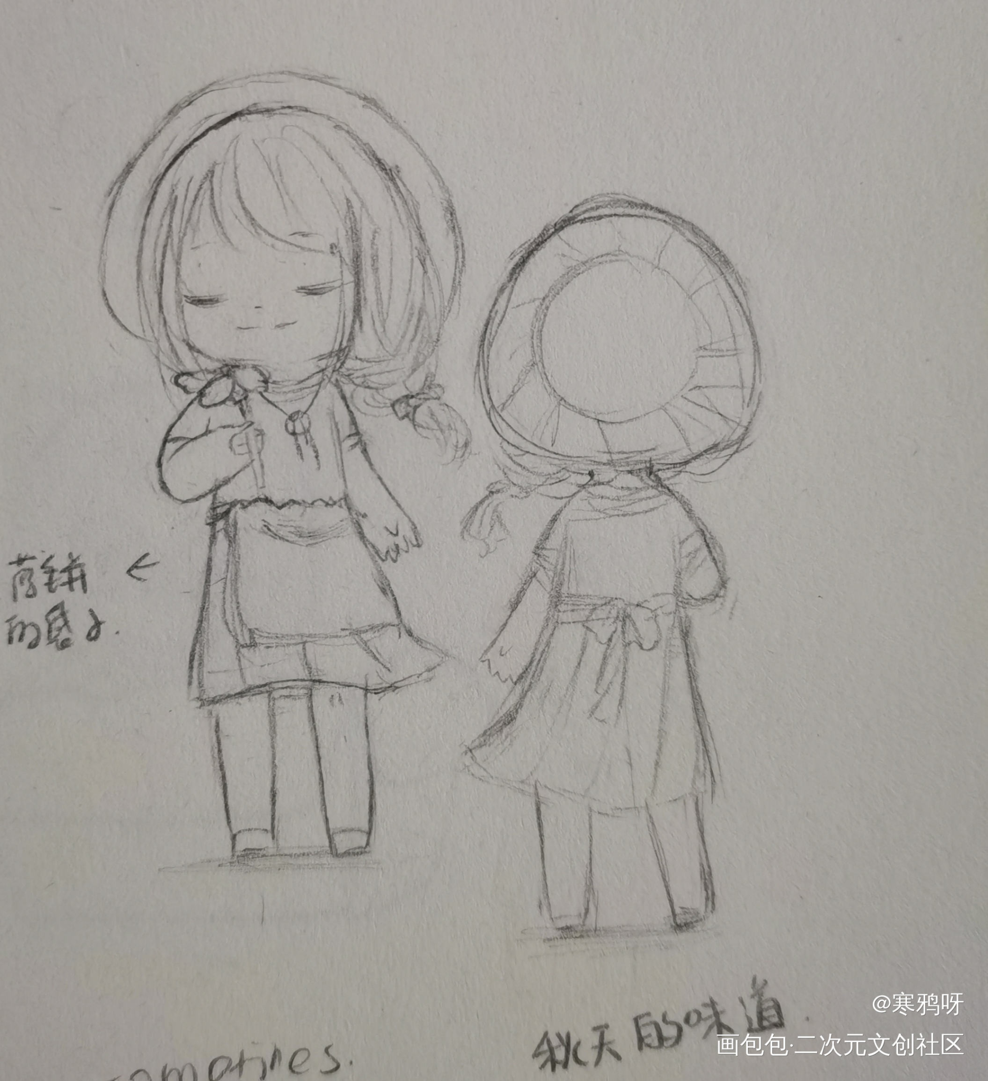 发旧货攒谷子_原创绘画作品