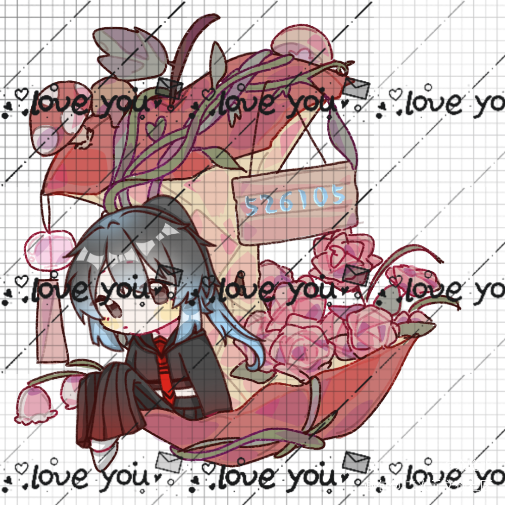 都是茶纸牌 久远摸鱼 填主页_茶纸牌模板绘画作品