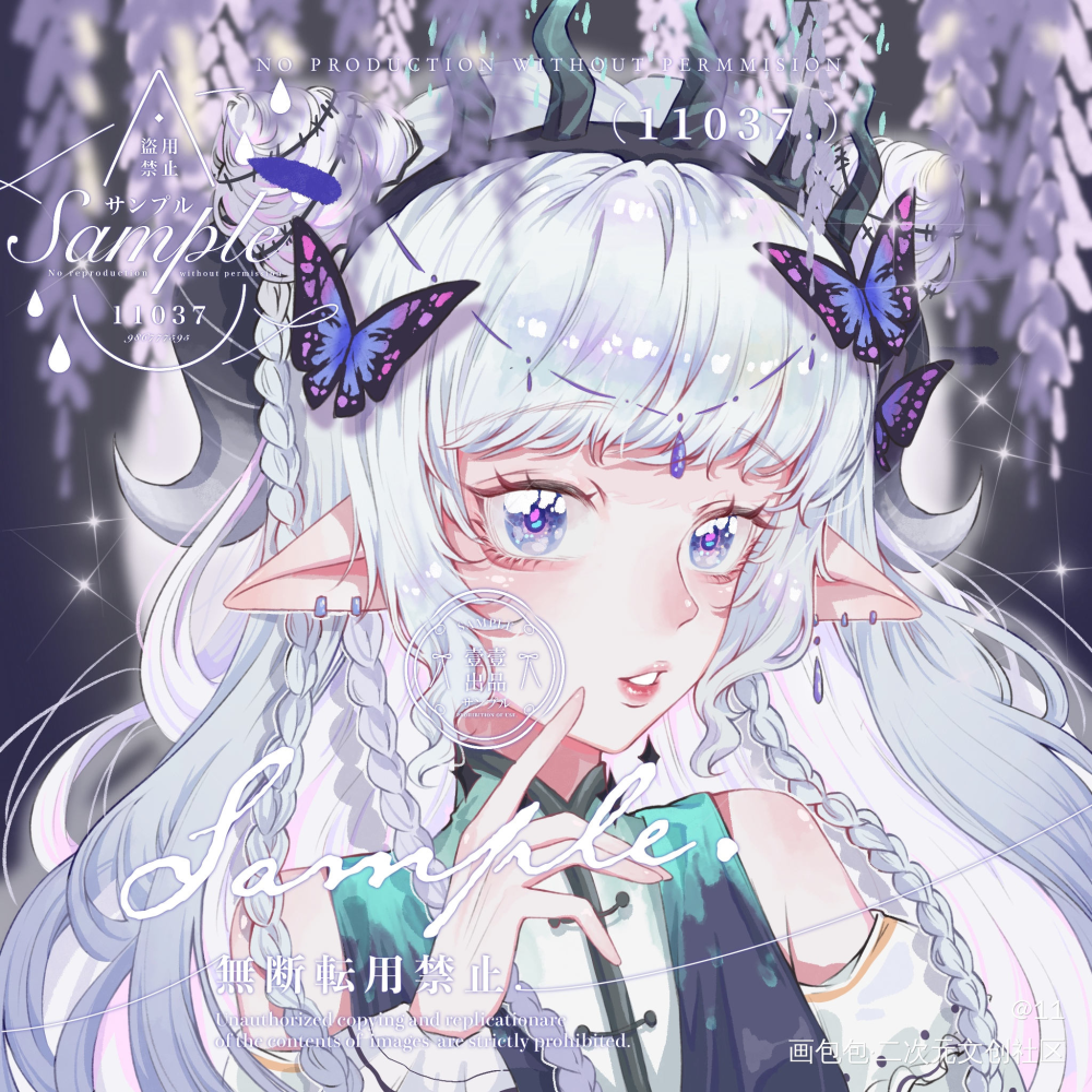 背景也太苦手了_平涂日系头像原创ocococ绘画作品