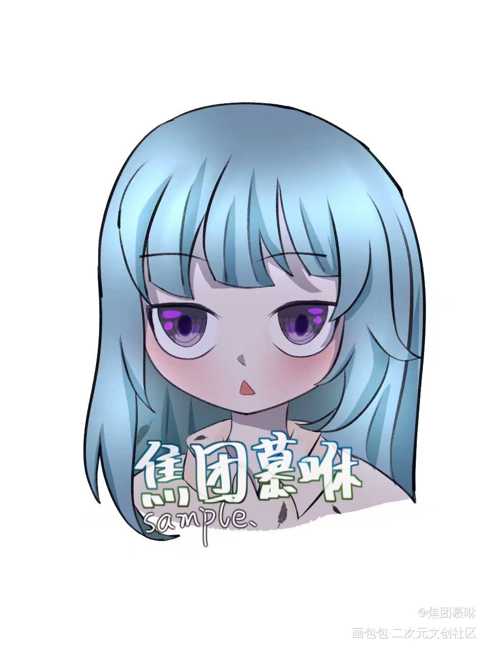 莫多莫多的单子耶✌_指绘摸鱼约稿绘画绘画作品