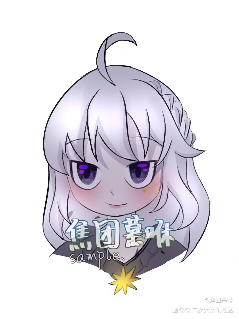 莫多莫多的单子耶✌_指绘摸鱼约稿绘画绘画作品