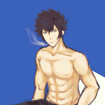 狡哥嗯_心理测量者狡啮慎也同人psycho-pass绘画作品