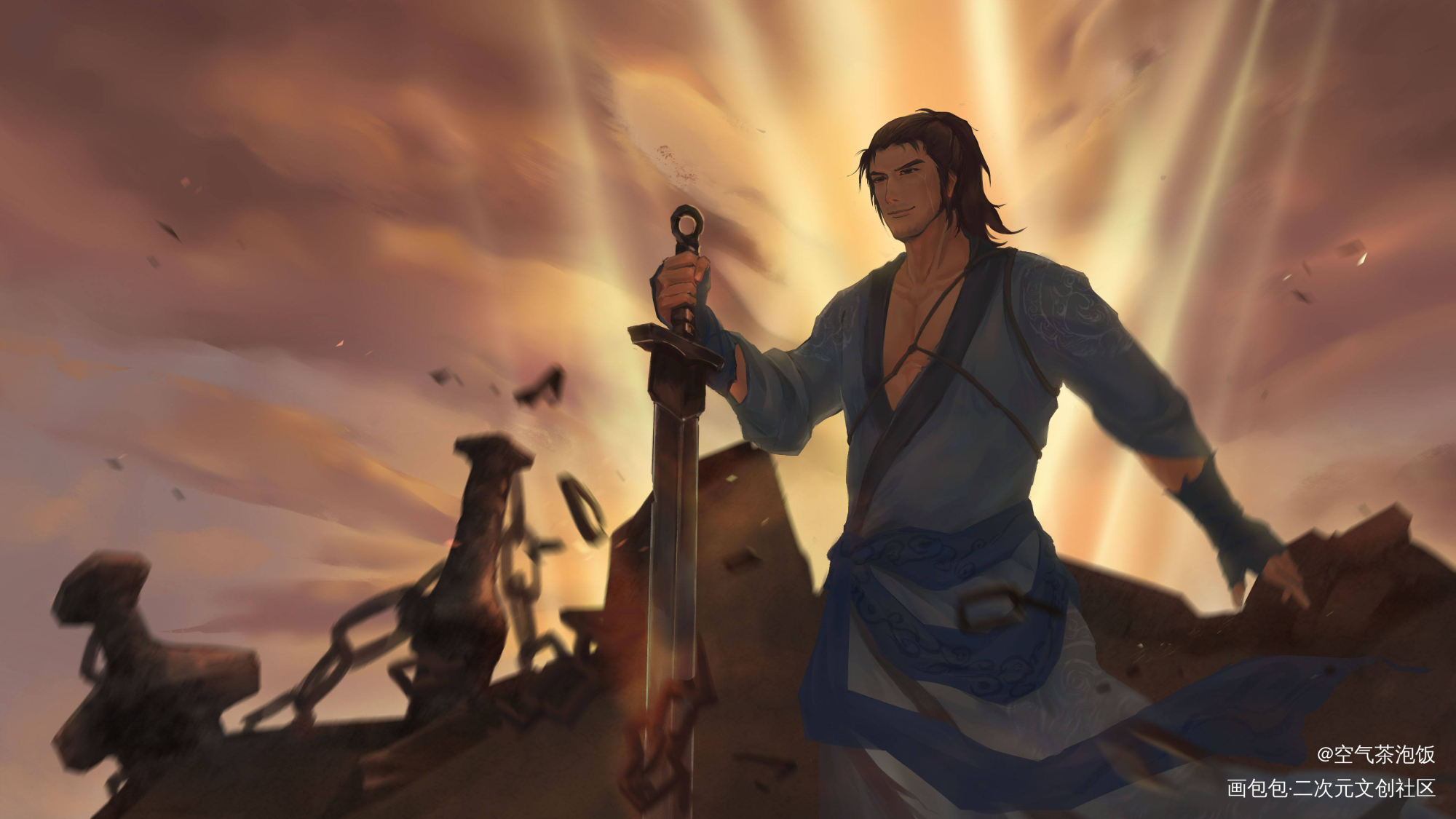谢沧行_谢沧行仙剑奇侠传5前传绘画作品