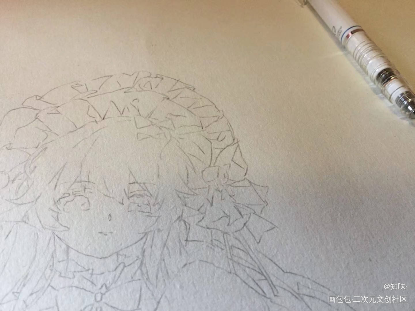 之前的手抄报～_女孩子绘画作品
