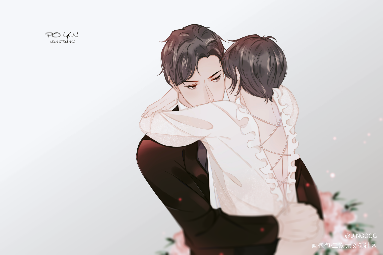 危险 美丽。_破云绘画作品