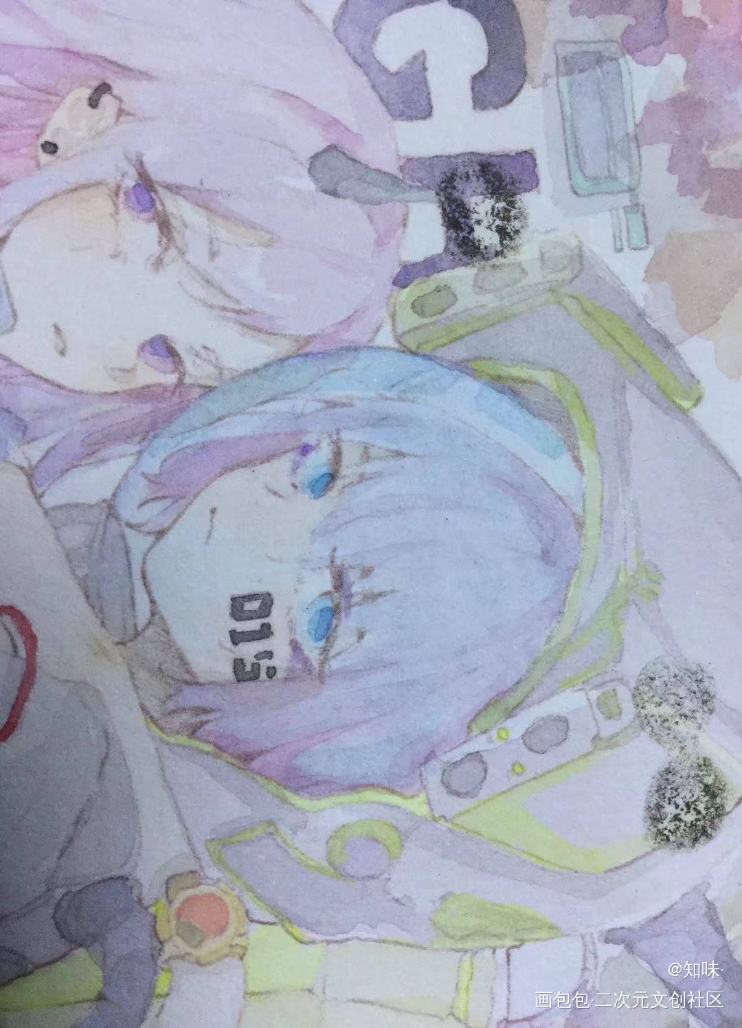 有霉斑了啊啊啊啊啊_女孩子绘画作品